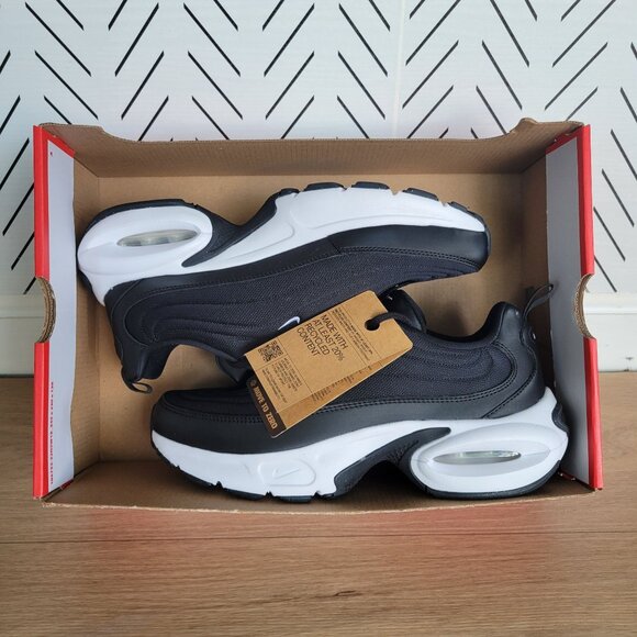 ✨✨Nike Air Max Portal Sz 10 Women Shoes Athletic Sneakers Black White HF3053-001 - Picture 7 of 11